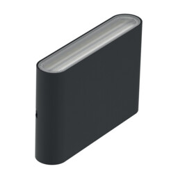 Jens Outdoor Modern Wall Lamp Black, 3000 - 5700K, IP65