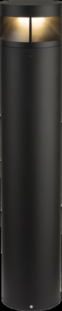 Knightsbridge 230V IP65 26W IK08 LED Bollard 1000mm - 3000K - CBL26BK - image 1