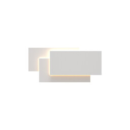 Tahiti XL Wall Lamp 12W LED 3000K, 1080lm, White, 3yrs Warranty - thumbnail 1