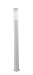Tokyo Outdoor Stainless Steel Bollard Light, White, IP44, E27
