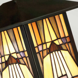 Inglenook Outdoor 1 Light Small Wall Lantern - Bronze Finish, E27 - thumbnail 5