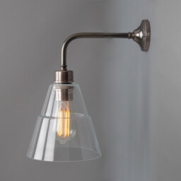 Lyx Wall Light, Antique Silver - thumbnail 3