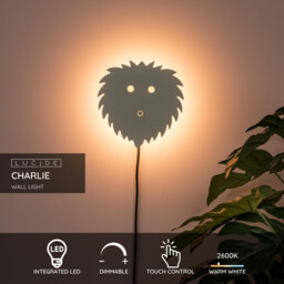 Charlie Wall light Children - LED Dim. 2700K - Cream - thumbnail 2