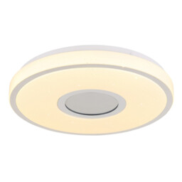 Astania Decorative Flush Ceiling Light White Center Tunnel Effect LED 3000K - thumbnail 5