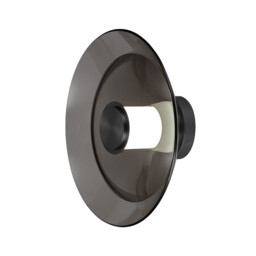 Eclipse Integrated Led Wall Lamp Sandy Black-Smoked Glass LED 3000K Dimmable - thumbnail 3