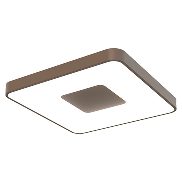 Coin Square Ceiling 100W LED With Remote Control 2700K-5000K, 6000lm, Gold, 3yrs Warranty - image 1