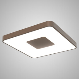 Coin Square Ceiling 100W LED With Remote Control 2700K-5000K, 6000lm, Gold, 3yrs Warranty - thumbnail 2