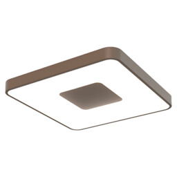 Coin Square Ceiling 100W LED With Remote Control 2700K-5000K, 6000lm, Gold, 3yrs Warranty