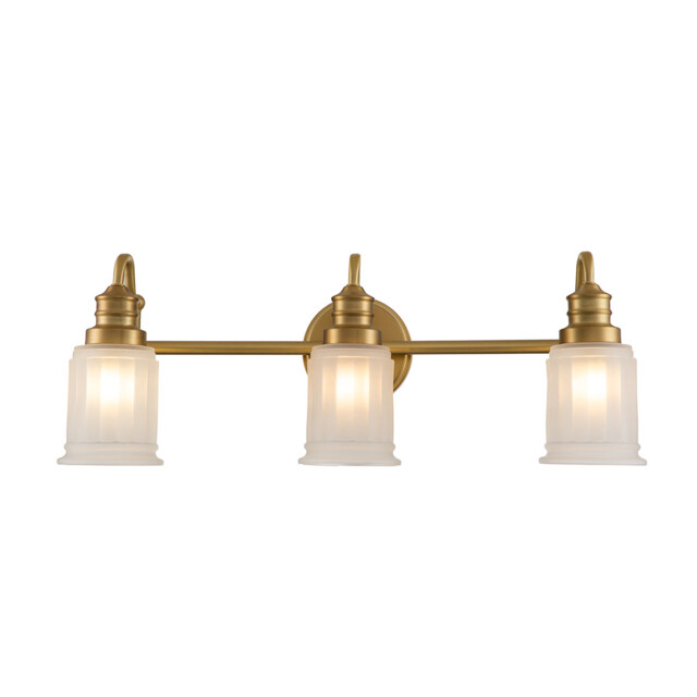 Quoizel Swell Wall Lamp Brushed Brass, IP44 - image 1