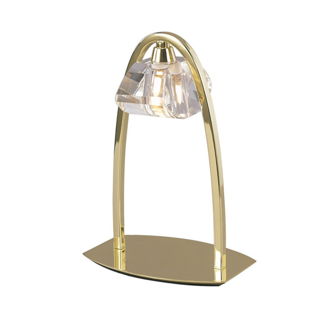 Alfa Large Table Lamp 1 Light G9, Polished Brass - image 1