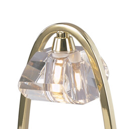 Alfa Large Table Lamp 1 Light G9, Polished Brass - thumbnail 5