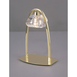 Alfa Large Table Lamp 1 Light G9, Polished Brass - thumbnail 2