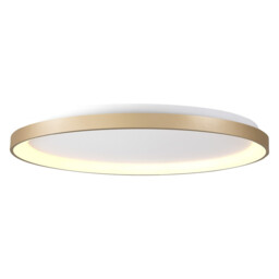 Niseko Ring Ceiling 90cm 78W LED, 3000K, 6200lm, Gold, 3yrs Warranty