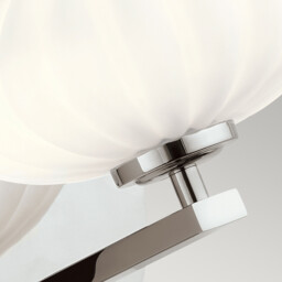 Kichler Pim Bathroom Wall Lamp Polished Chrome, 3000K, IP44 - thumbnail 2