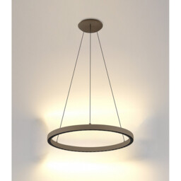 Riumar Ring Pendant 62cm 40W+15W LED, 3 Way Relay, 3000K, 3800lm, Sand Brown, 3yrs Warranty - thumbnail 2