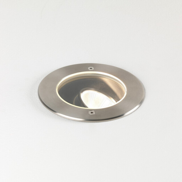 Cromarty Outdoor LED Ground Light Brushed Stainless Steel IP67