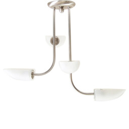 Udine Semi Flush 4 Light G9 Satin Chrome - thumbnail 1