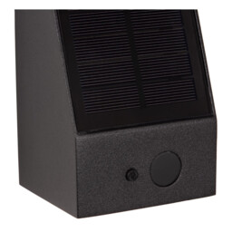 Irwin Wall light Outdoor- Solar - LED Dim. 2850K/3150K IP54 - Day/Night Sensor - Black - thumbnail 5