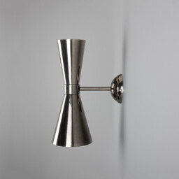 Amias Elegant Wall Light, Antique Silver - thumbnail 3
