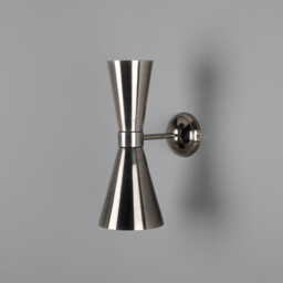 Amias Elegant Wall Light, Antique Silver - thumbnail 1