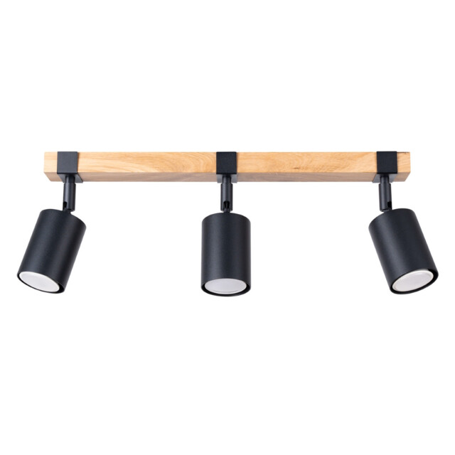 Fager Ceiling Spotlight Bar 3 Lamp Black - image 1