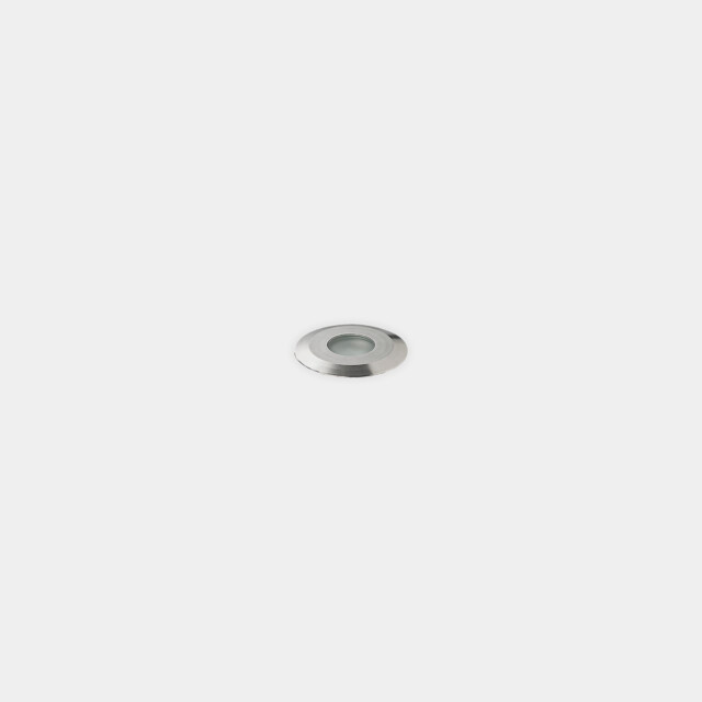 Gea 5cm Outdoor Recessed Ground Light Aluminum Matt LED 0.5W 3000K IP65