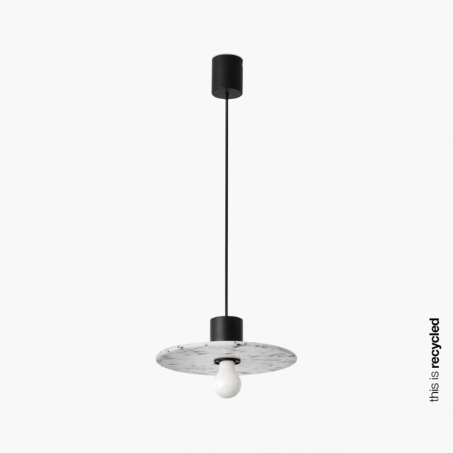 Confetti 300 Dome Pendant Lamp Recycled Marmoreal Ø30cm - image 1