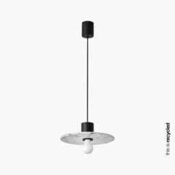 Confetti 300 Dome Pendant Lamp Recycled Marmoreal Ø30cm - thumbnail 1