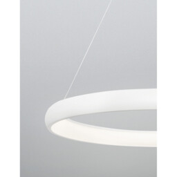 Albi 61cm Integrated LED Pendant Ceiling Light Sandy White Aluminium LED 50W 2500Lm 3000K - thumbnail 5