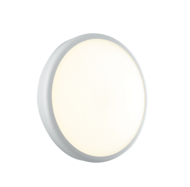 EVER LED Outdoor Flush with Sensor White, IP65 2400lm 4000K 30x7.8cm