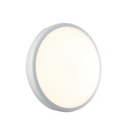 EVER LED Outdoor Flush with Sensor White, IP65 2400lm 4000K 30x7.8cm
