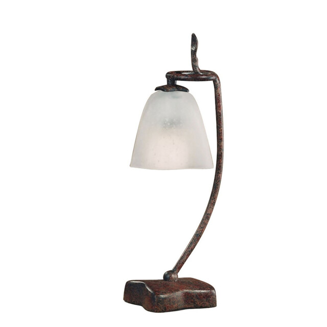 (0001 007) Oberture Table Lamp 1 Light E14, Brown/Black Oxide - image 1