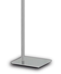 Cinto Floor Lamp 163cm, 7W LED, 3000K, 540lm Dimmable, Polished Chrome - thumbnail 3
