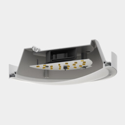 Basic 0cm Outdoor Flush White E27 30W IP66 - thumbnail 2