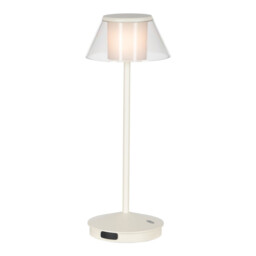 K5 Portable Lantern, 2W LED, 3000K, 230lm, IP54, USB Charging Cable Included, White, 3yrs Warranty