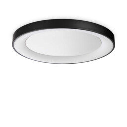 Planet Integrated LED Semi Flush Light Black 3000Lm 3000K - thumbnail 1