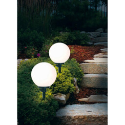 Ball 30cm Outdoor Spike White 1xE27 IP44 - thumbnail 3