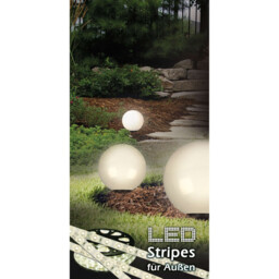 Ball 30cm Outdoor Spike White 1xE27 IP44 - thumbnail 5
