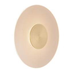 Venus Wall Lamp, 18W LED, 3000K, 1440lm, Gold, 3yrs Warranty