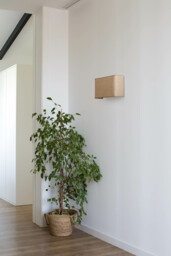 Otton Rectangle Horizontal Jute Wall Lamp 2L - thumbnail 2