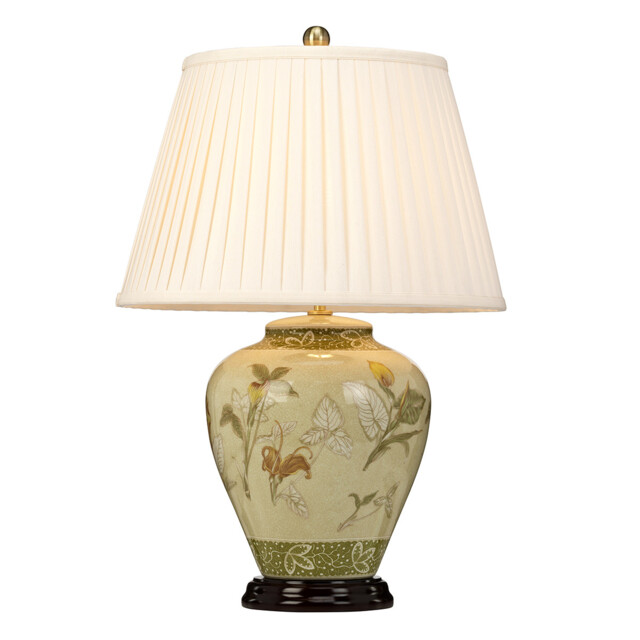 Arum 1 Light Table Lamp Brass, E27 - image 1