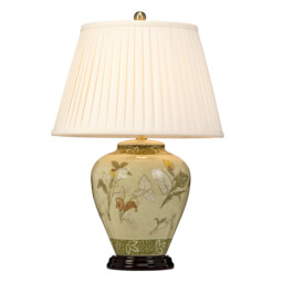 Arum 1 Light Table Lamp Brass, E27
