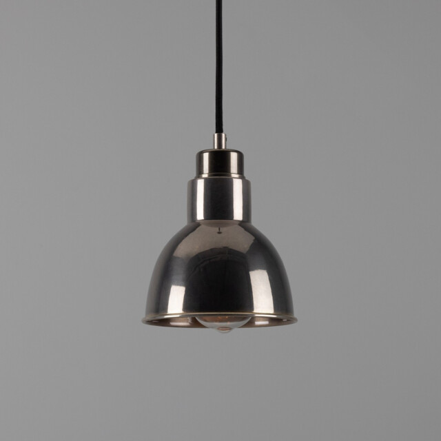 Baku Dome Pendant, Antique Silver - image 1