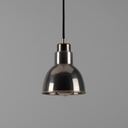 Baku Dome Pendant, Antique Silver