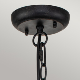 Cleveland Outdoor Pendant Ceiling Light Weathered Bronze, IP44 - thumbnail 3