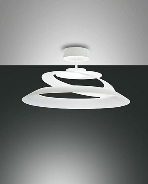 Aragon LED Dome Pendant Ceiling Lights White Glass - image 1