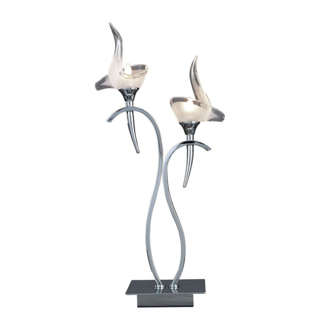 Viena Table Lamp 2 Light G9, Polished Chrome - image 1