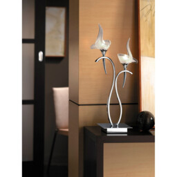 Viena Table Lamp 2 Light G9, Polished Chrome - thumbnail 2