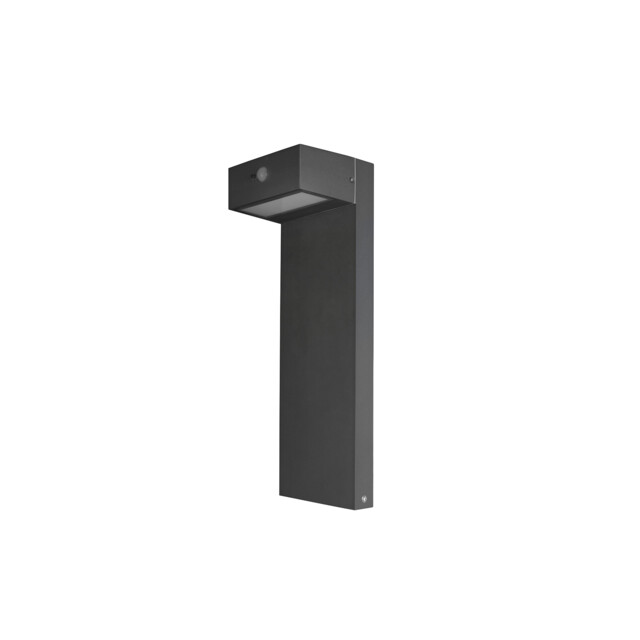 Top LED Outdoor Bollard Urban grey, Sandblasted, Warm-White 3000K, IP44 - image 1