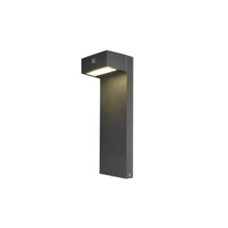 Top LED Outdoor Bollard Urban grey, Sandblasted, Warm-White 3000K, IP44 - thumbnail 3